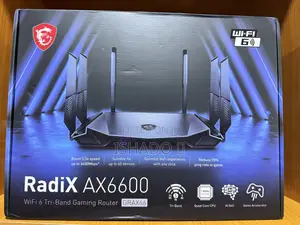 Msi Radix Ax6600 Wifi 6 Tri-Band Gaming Router