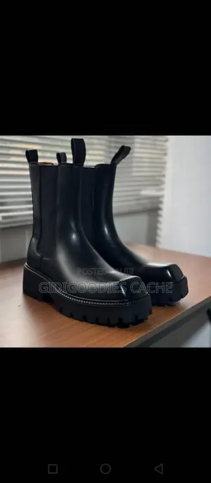 Luxury Branded Men's Hightop Boots