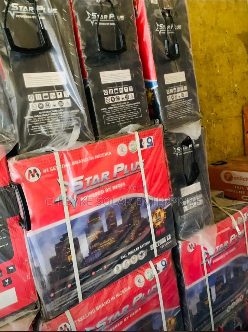 220ah Starplus Tubular Battery