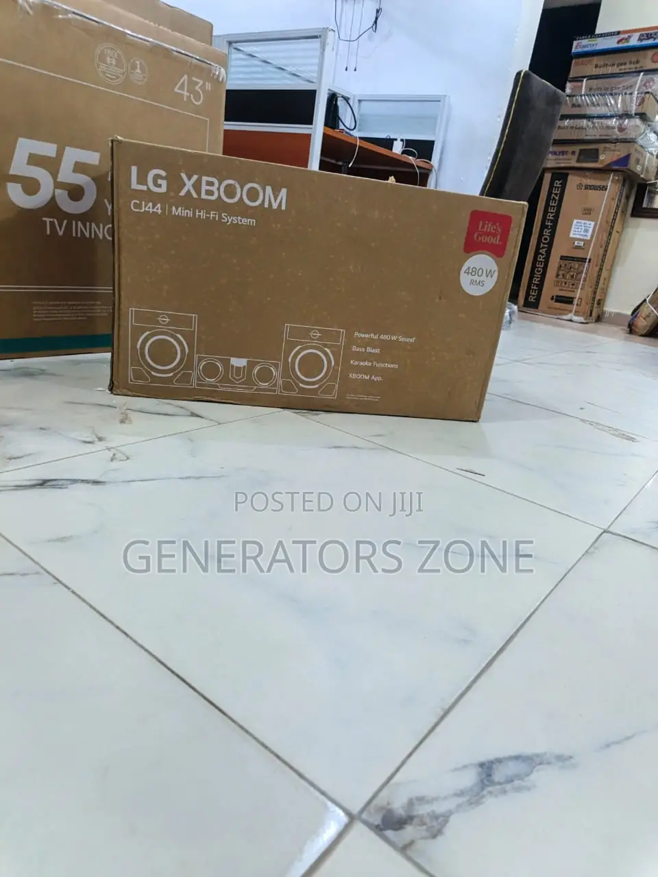 Cj44 Mini Hi-Fi System Lg Usb Playback Function