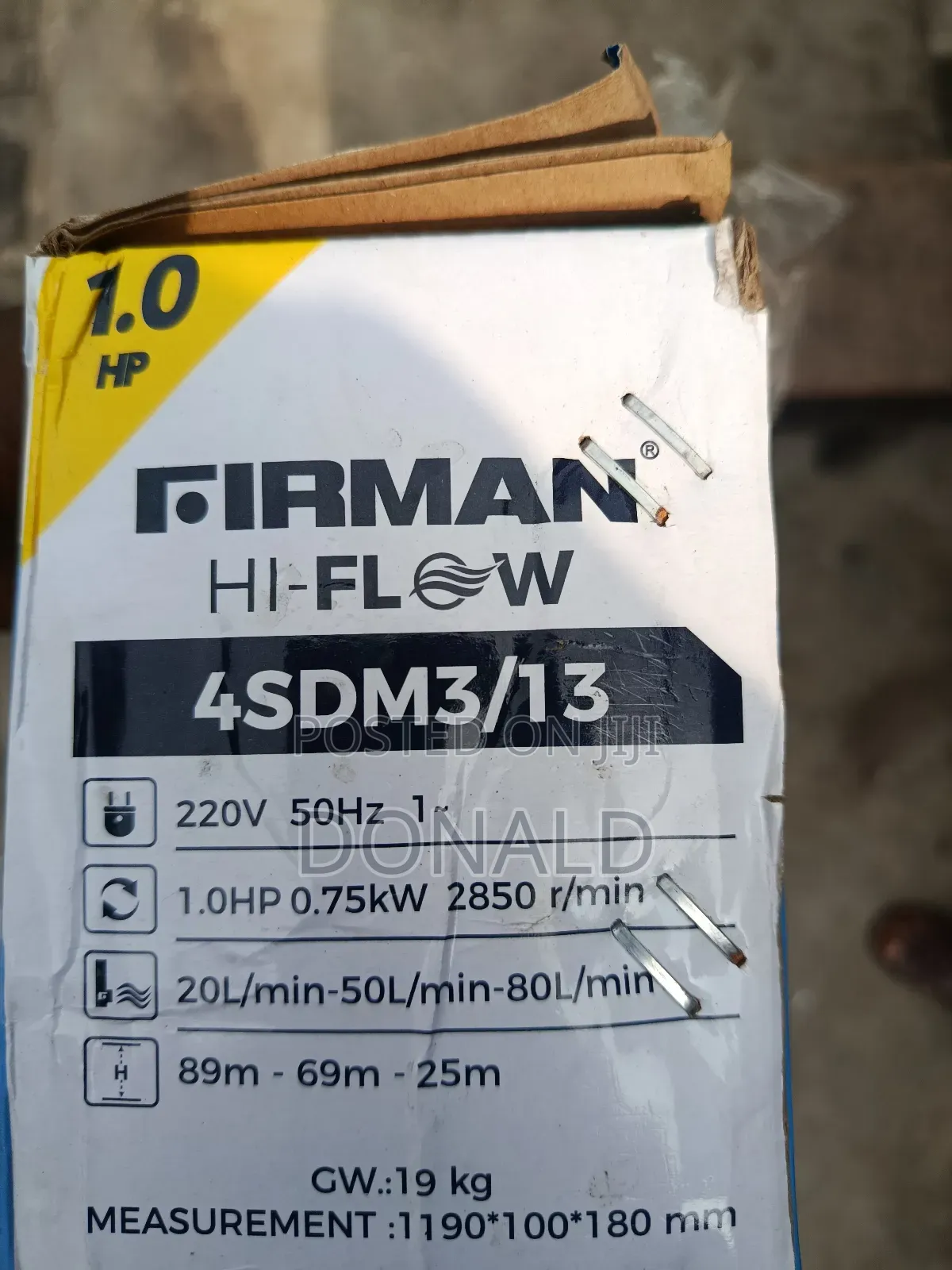 Firman Submersible Pump