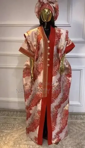 Damask Bubu Gown