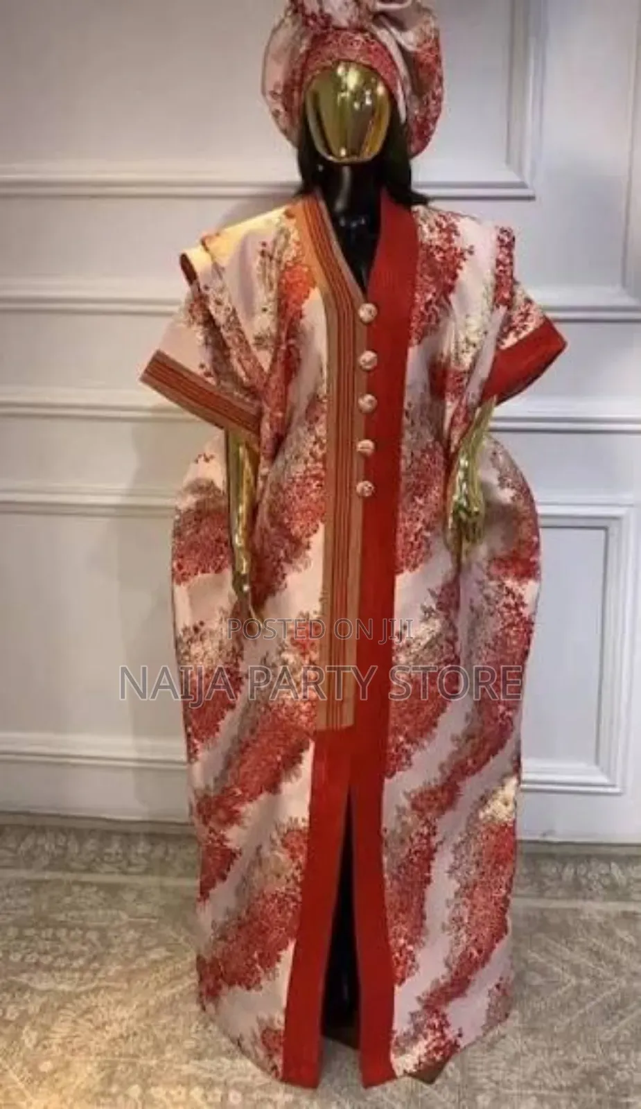 Damask Bubu Gown