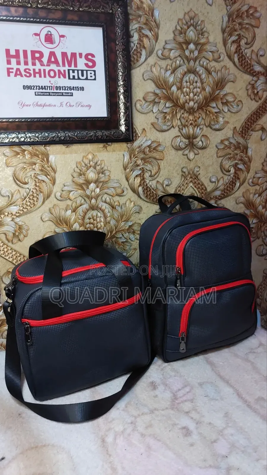 School Bag And Lunch Bag