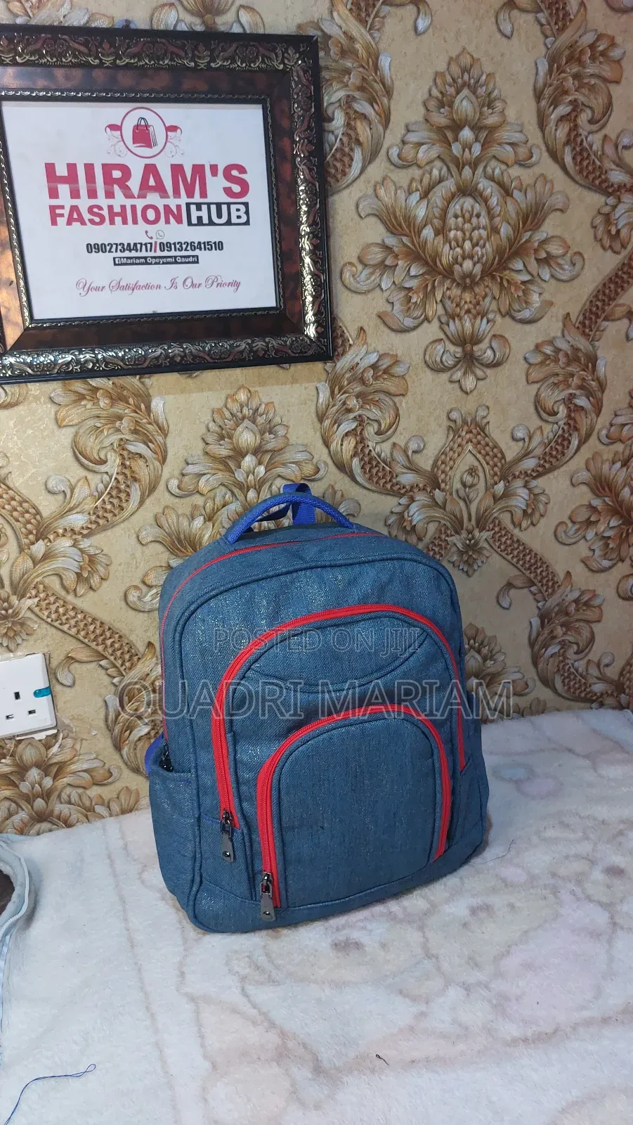 School Bag And Lunch Bag