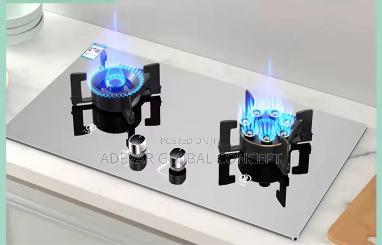 2 Burner Built-in Cook Top Hob