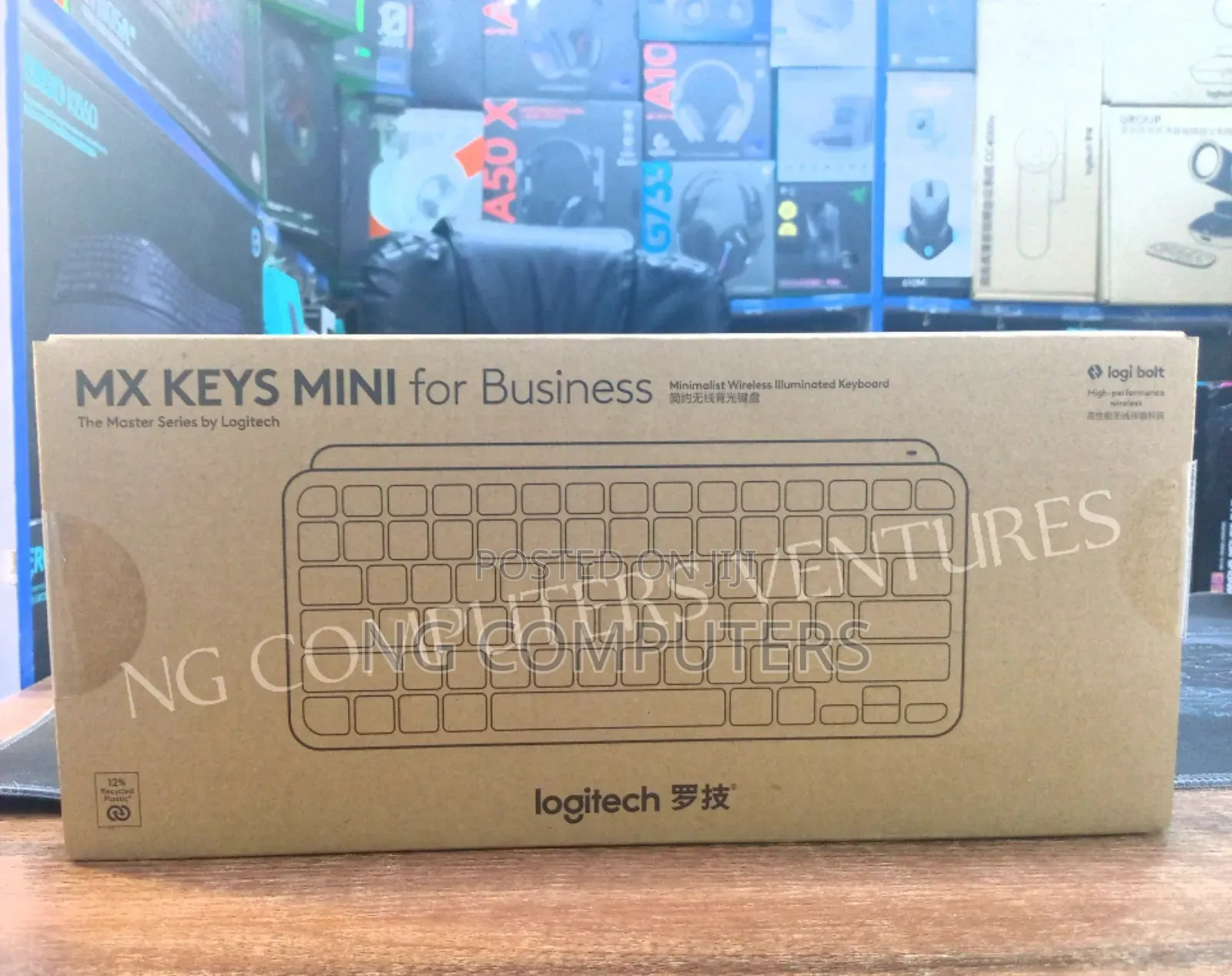 Logitech Mx Keys Mini Illuminated Keyboard for Business