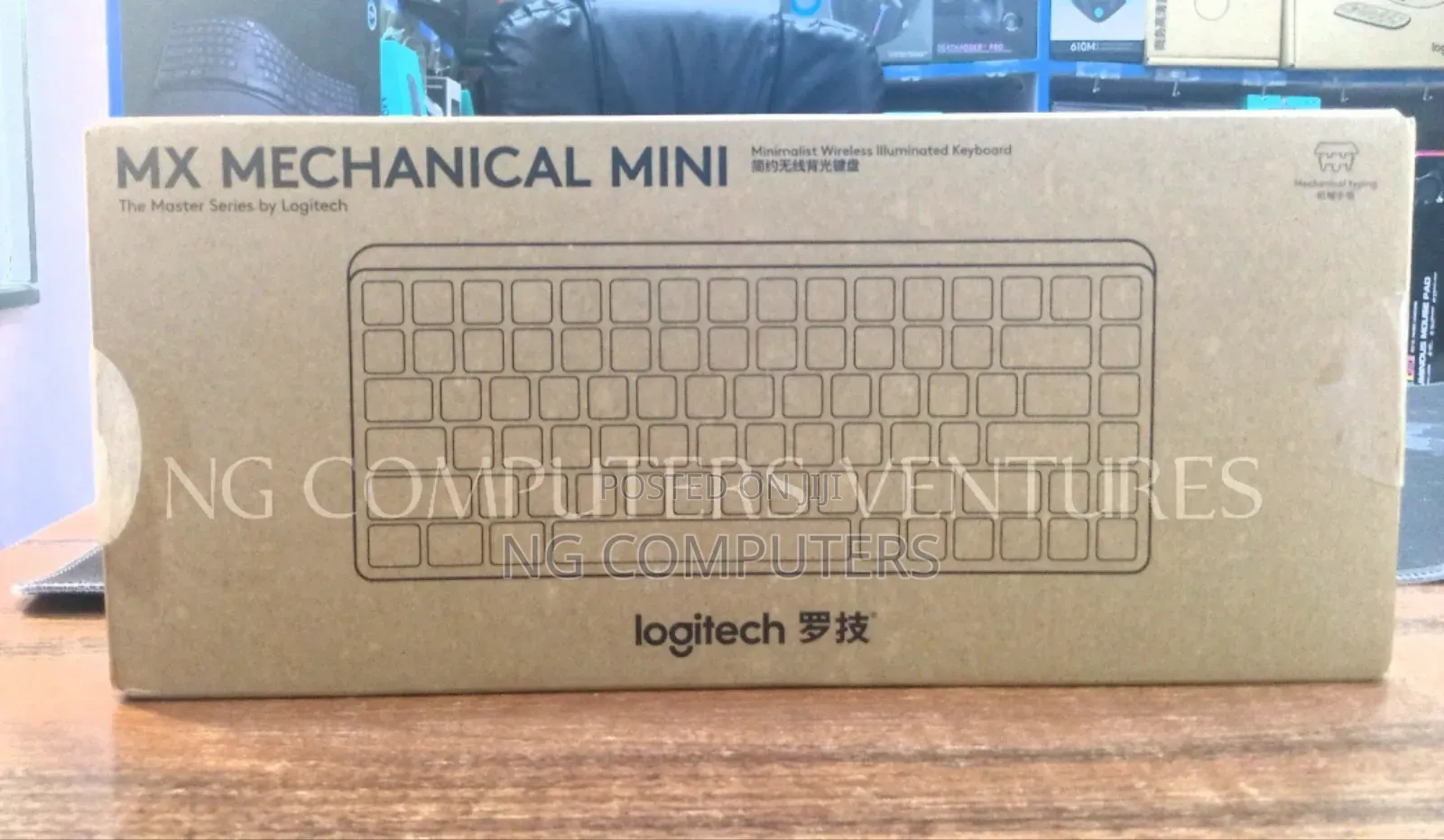 Logitech Mx Mechanical Mini Wireless Illuminated Keyboard