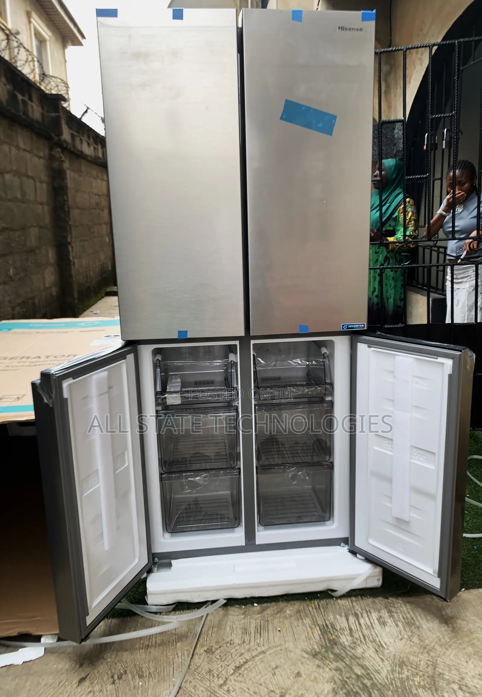 Four-Door Hisense Rq-54wc Refrigerator – Great Condition