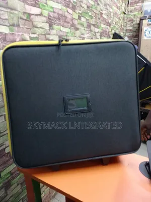 Black Soft-Sided Rolling Suitcase or Equipment Case