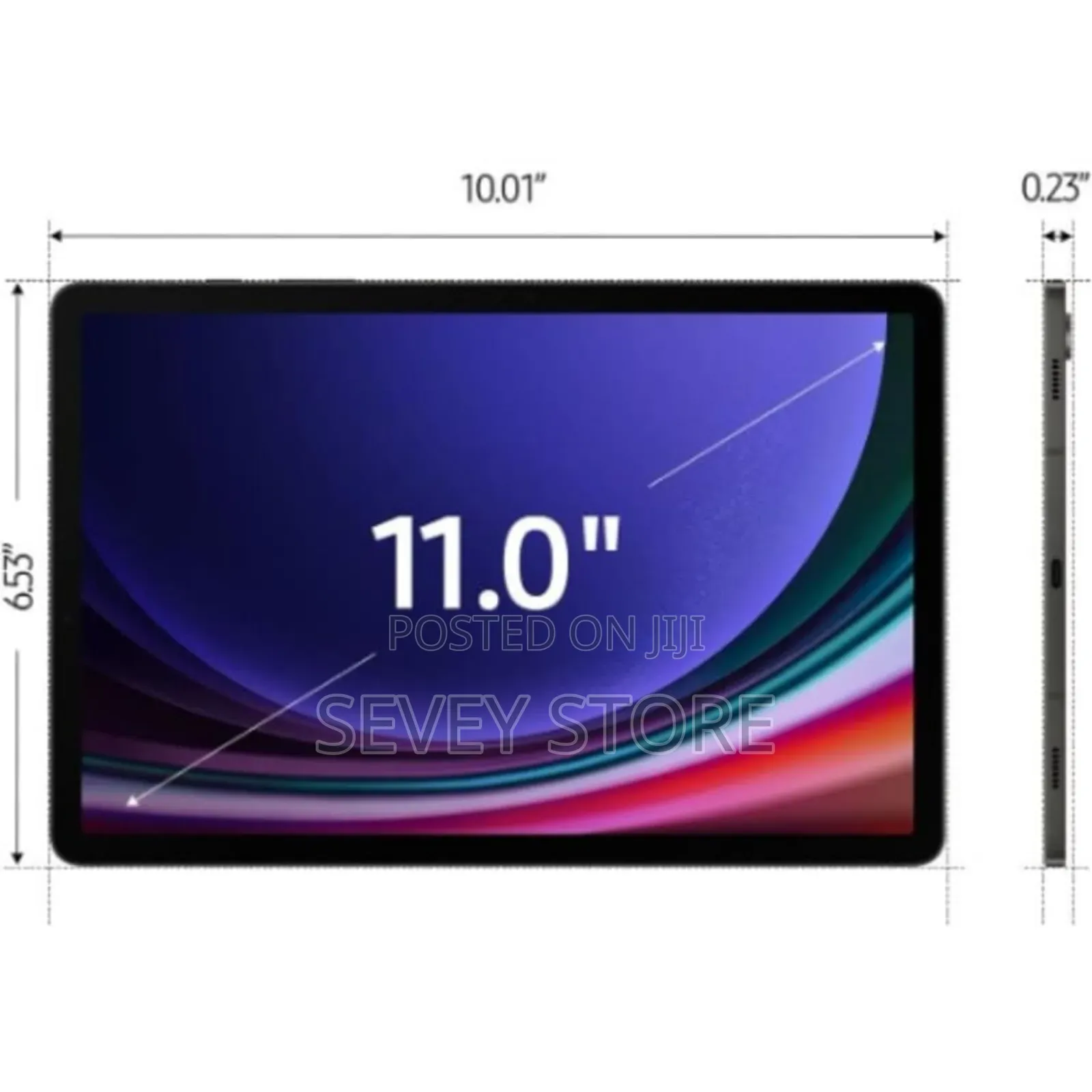 New Samsung Galaxy Tab S9 128 GB Gray