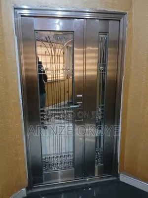 Stainless Glass Door 