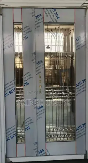 Stainless Glass Door 