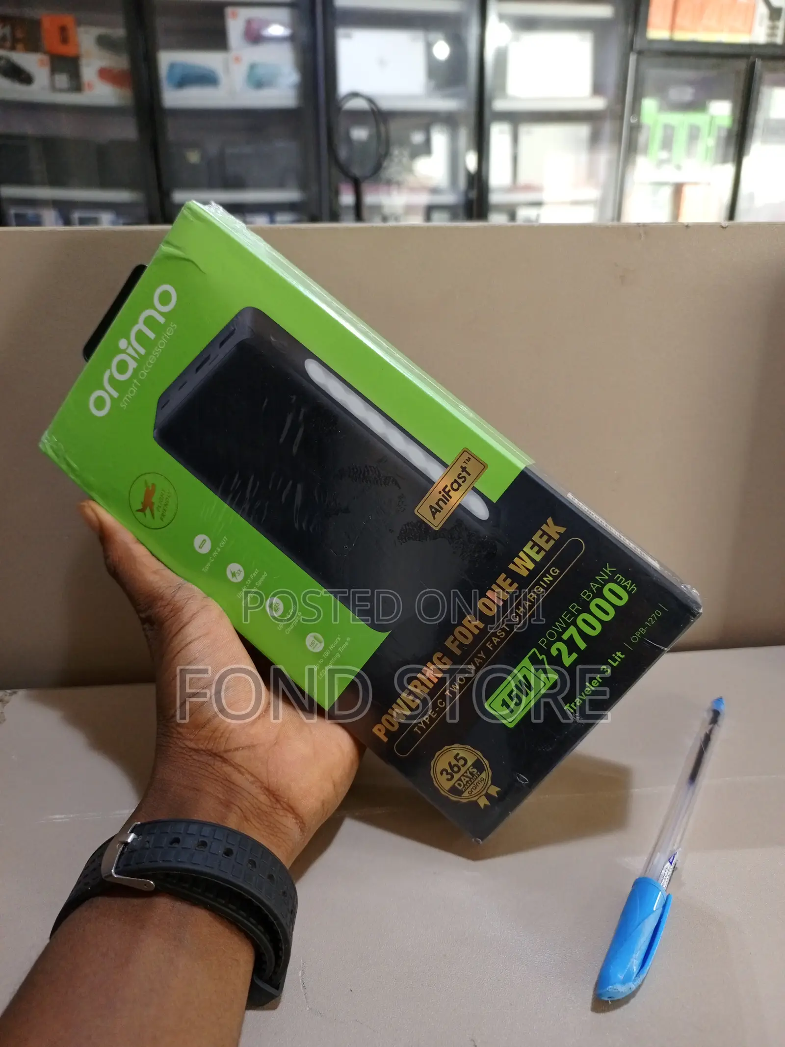Oraimo Traveler 3 Lit Opb-1270 Powerbank