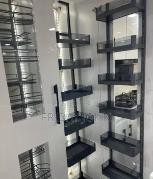 Black Pull Out Pan Tray