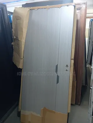 3ft Grey HDF Wooden Door