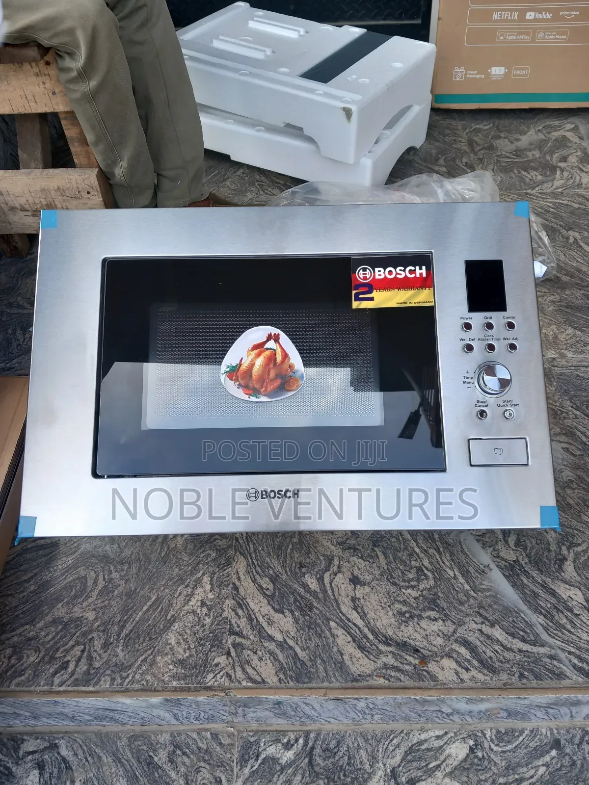 New Bosch 2025 Built-in Microwave 100%Copper