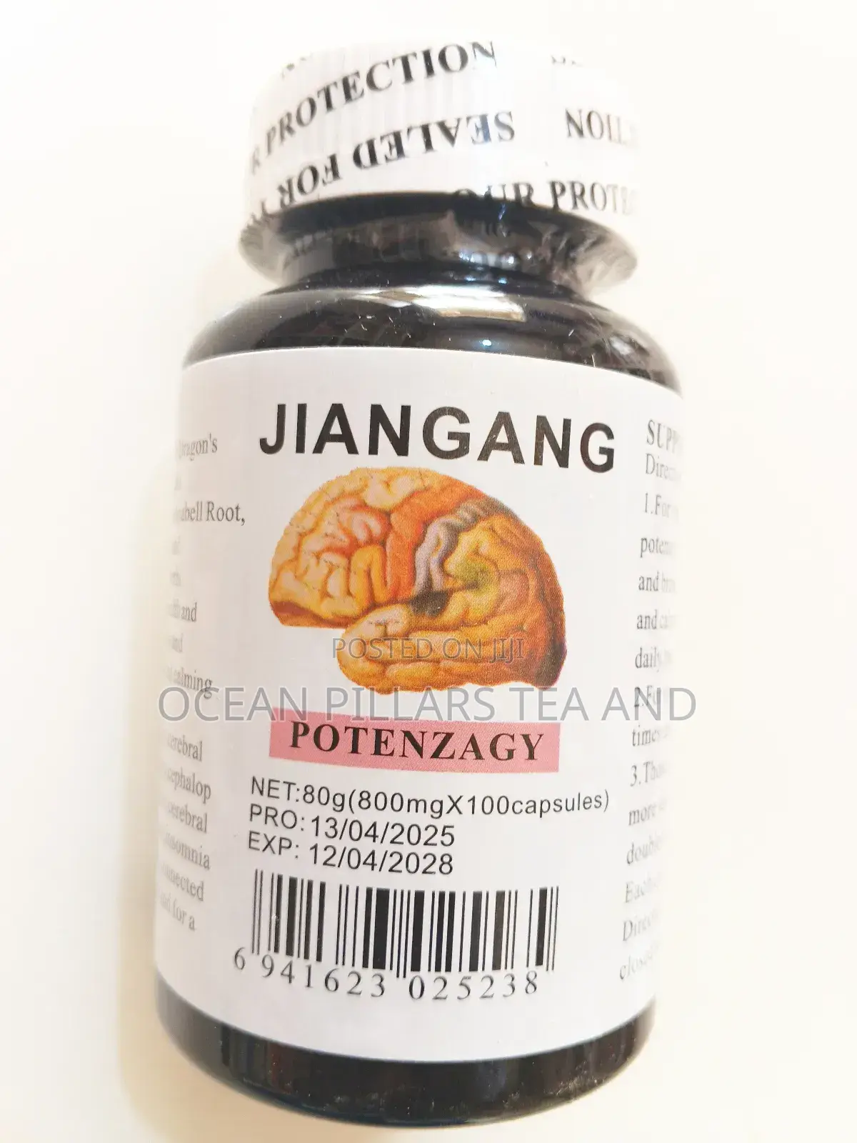 Jiangang Potenzagy Brain, Mind Memory Care Capsule