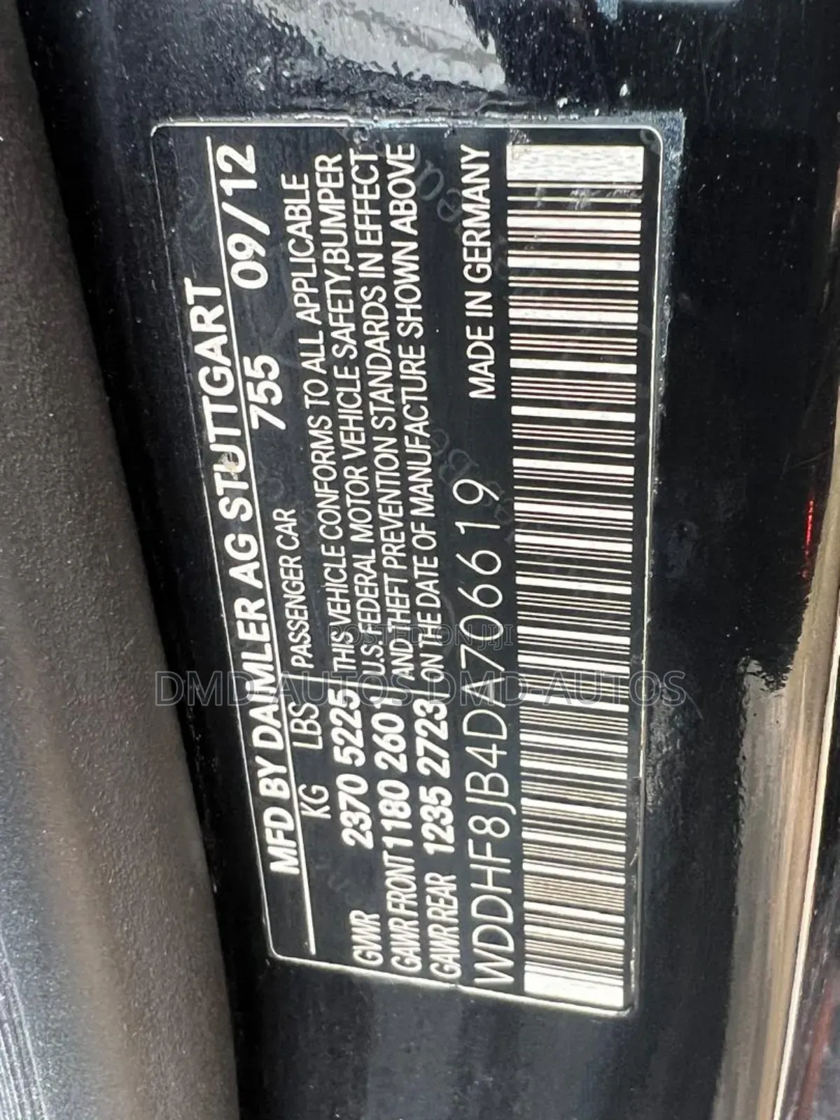Mercedes-Benz E350 2013 Black