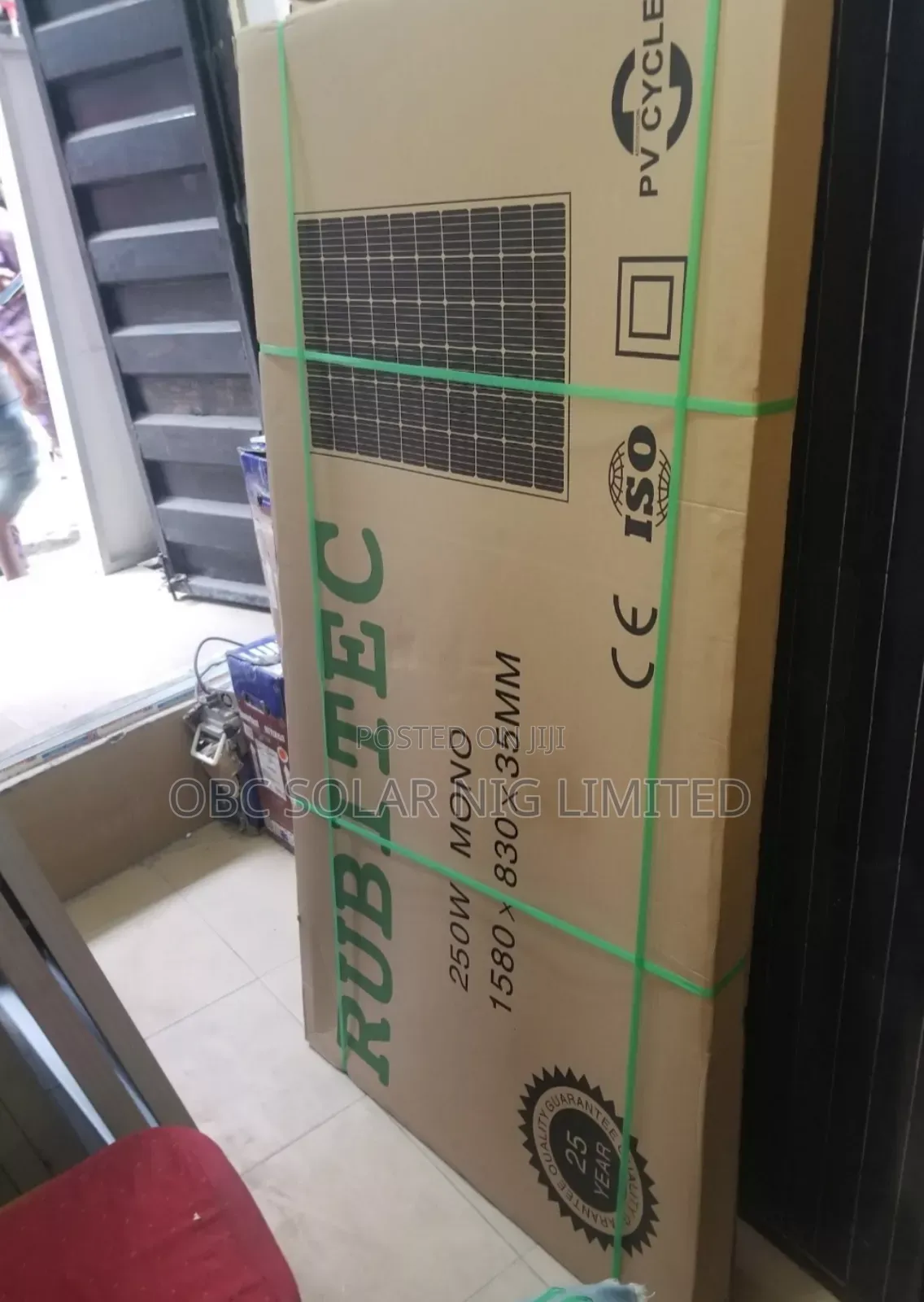 Rubitec Solar Panel 250watts Mono