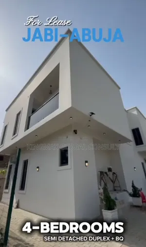 4bdrm Duplex in Jabi Abuja for rent