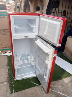 Hisense Ref-205drb Red 204l Fridge With Water Dispenser – New