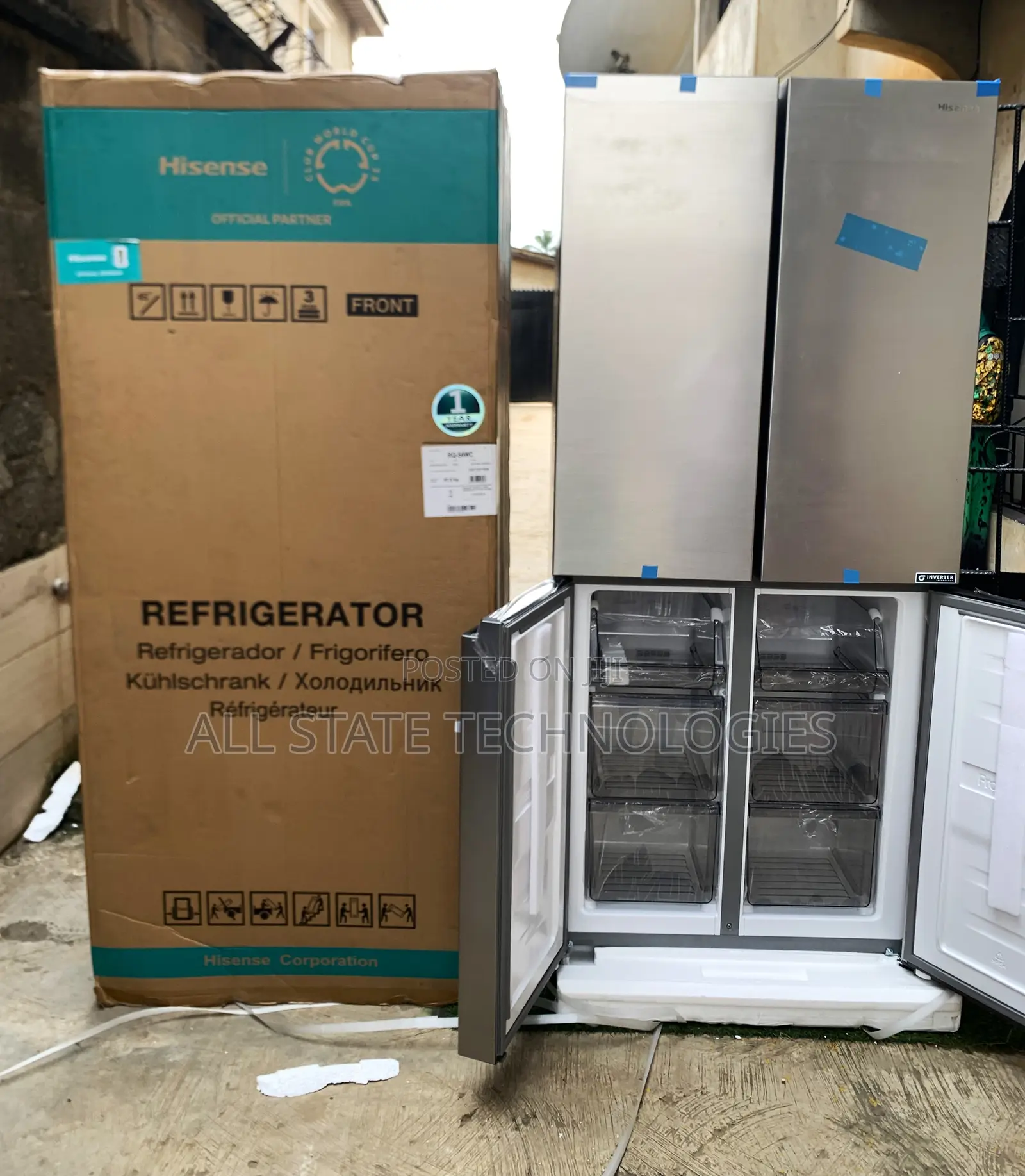 Hisense Rq-54wc Extra-Large Multi-Door Refrigerator