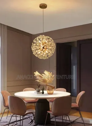 Ball Crystal Chandelier Light for Sitting Room, Bedroom and Dinning