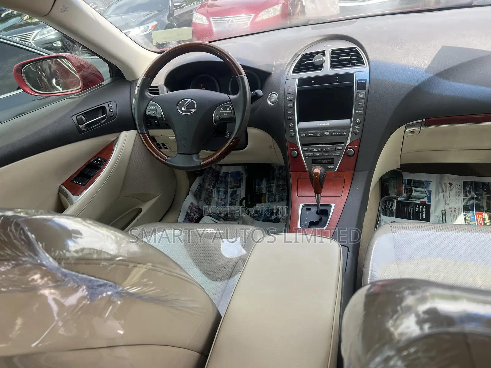 Lexus ES 2012 Red