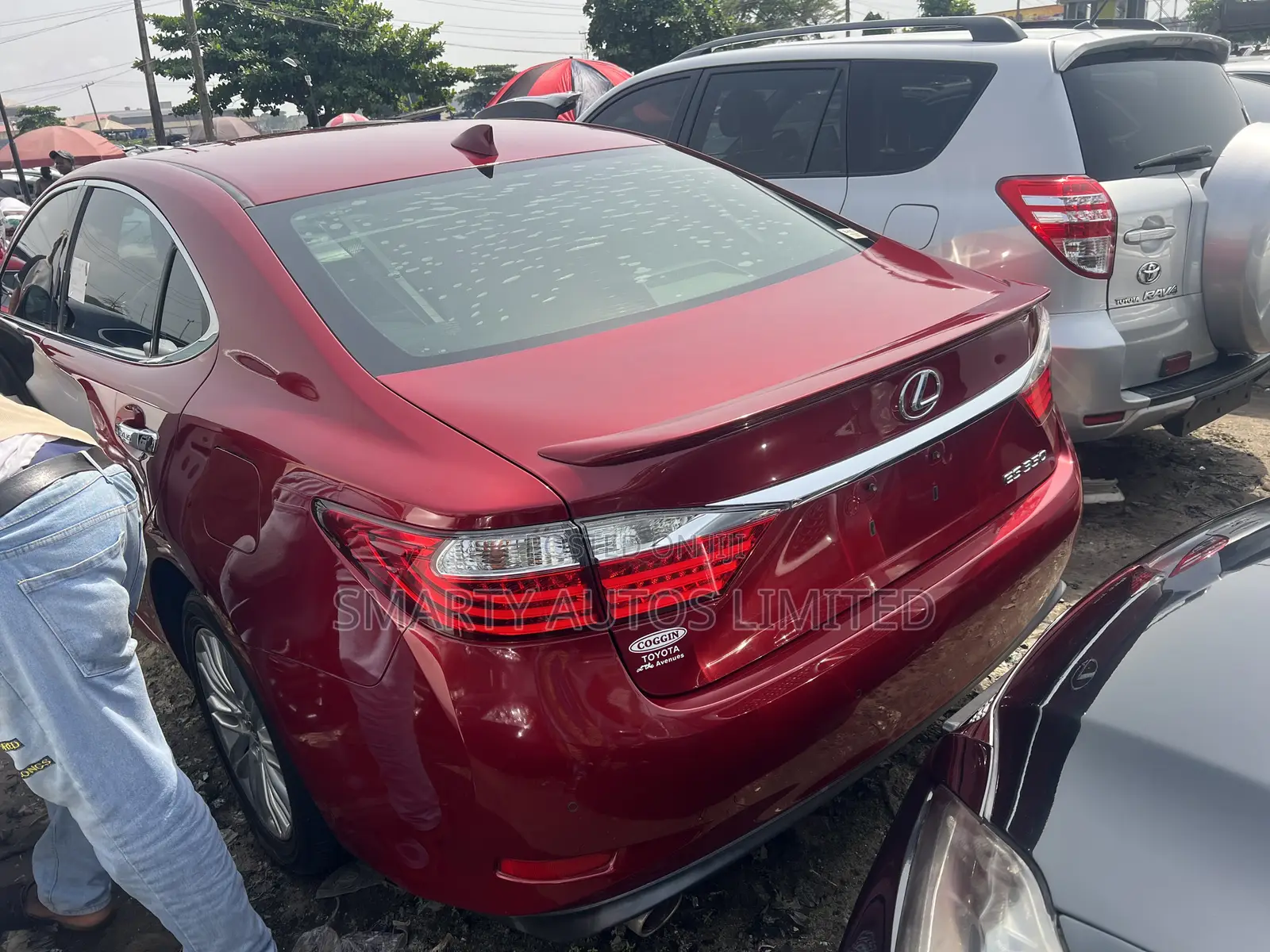 Lexus ES 2017 Red