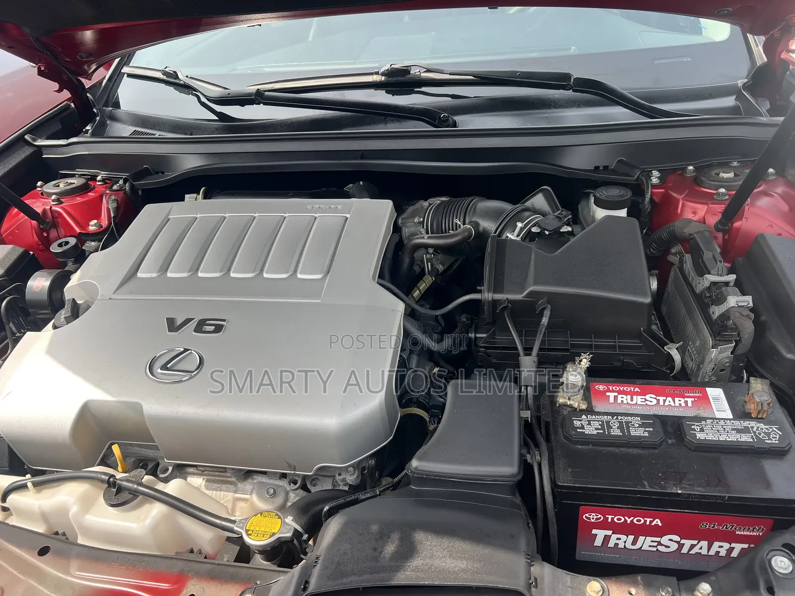 Lexus ES 2017 Red