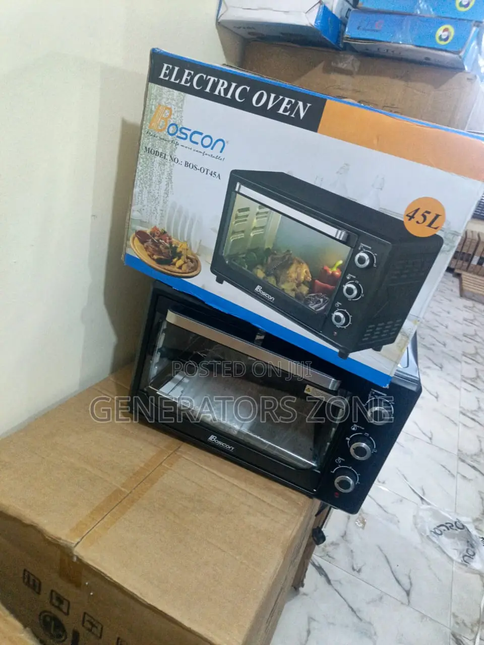 45l Electric Oven – Boscon Bos-Ot45a Unit