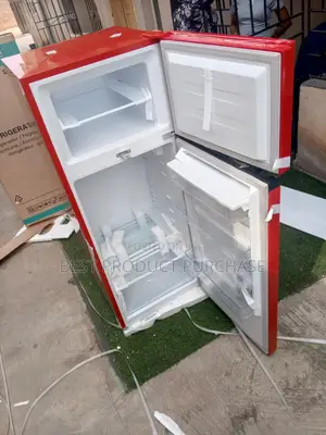 New Hisense 204l Top Freezer Refrigerator Ref-205drb Red Color