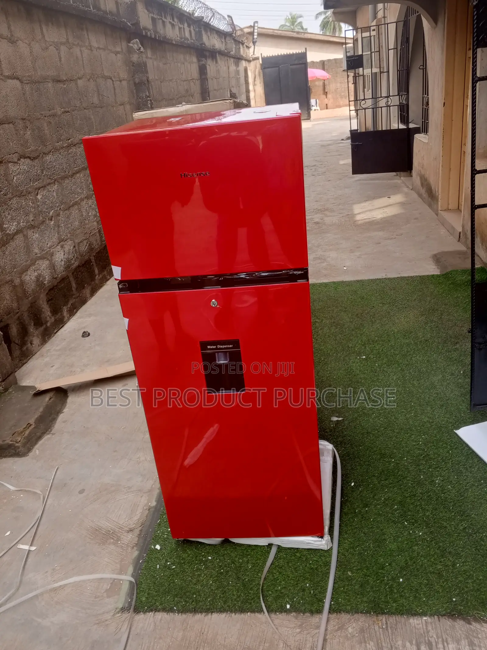 Brand New Hisense Refrigerator Ref-205drb 204l Ruby Red
