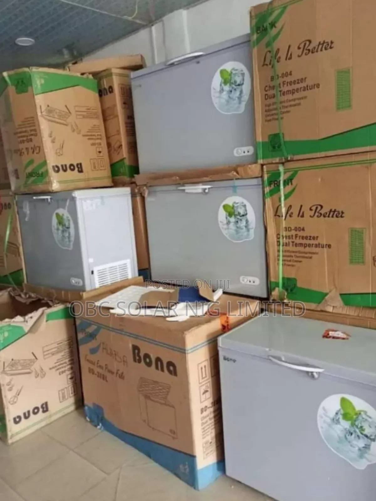 Bona Solar Freezer 218litters