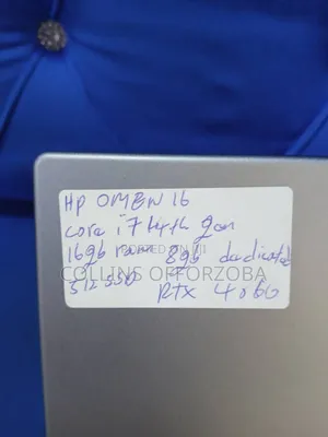 Laptop HP Omen 16 16GB Intel Core I7 SSD 512GB