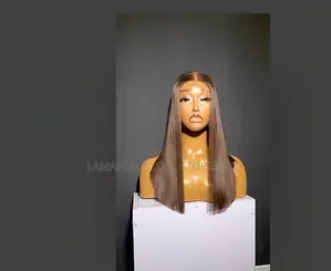 Quality Brown Human Hair Closure Wig