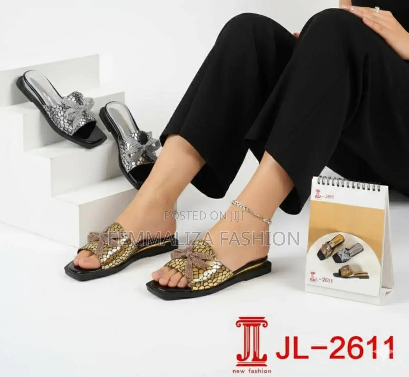 Women Low Platform Slippers