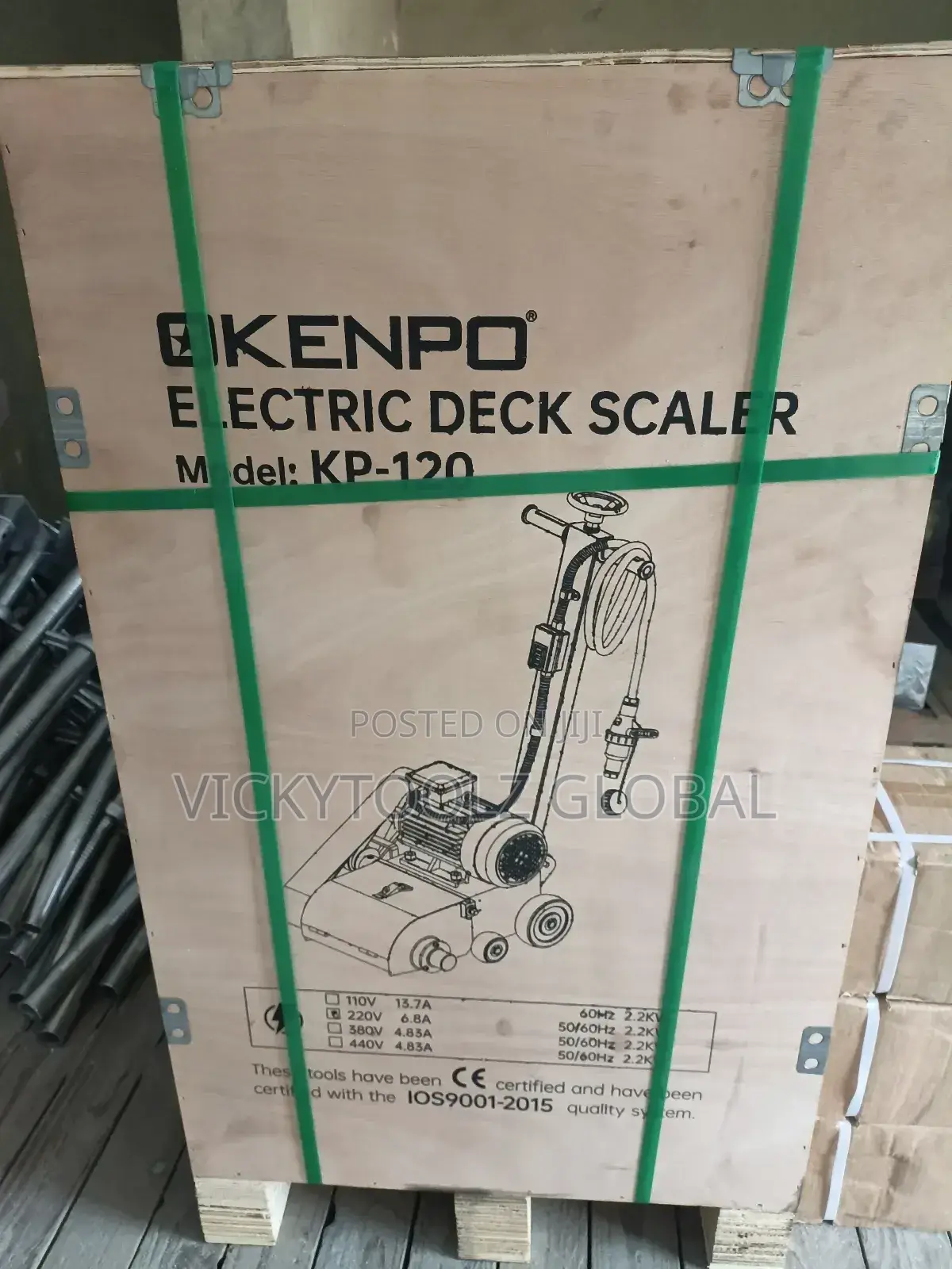 Electric Deck Scaler Kp-120