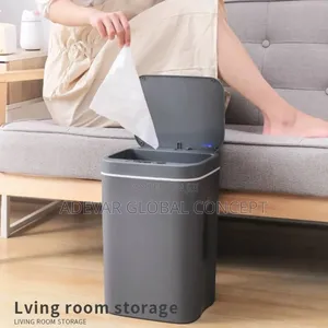 16l Smart Trash Can Automatic Sensor Dustbin Electric Waste Bin
