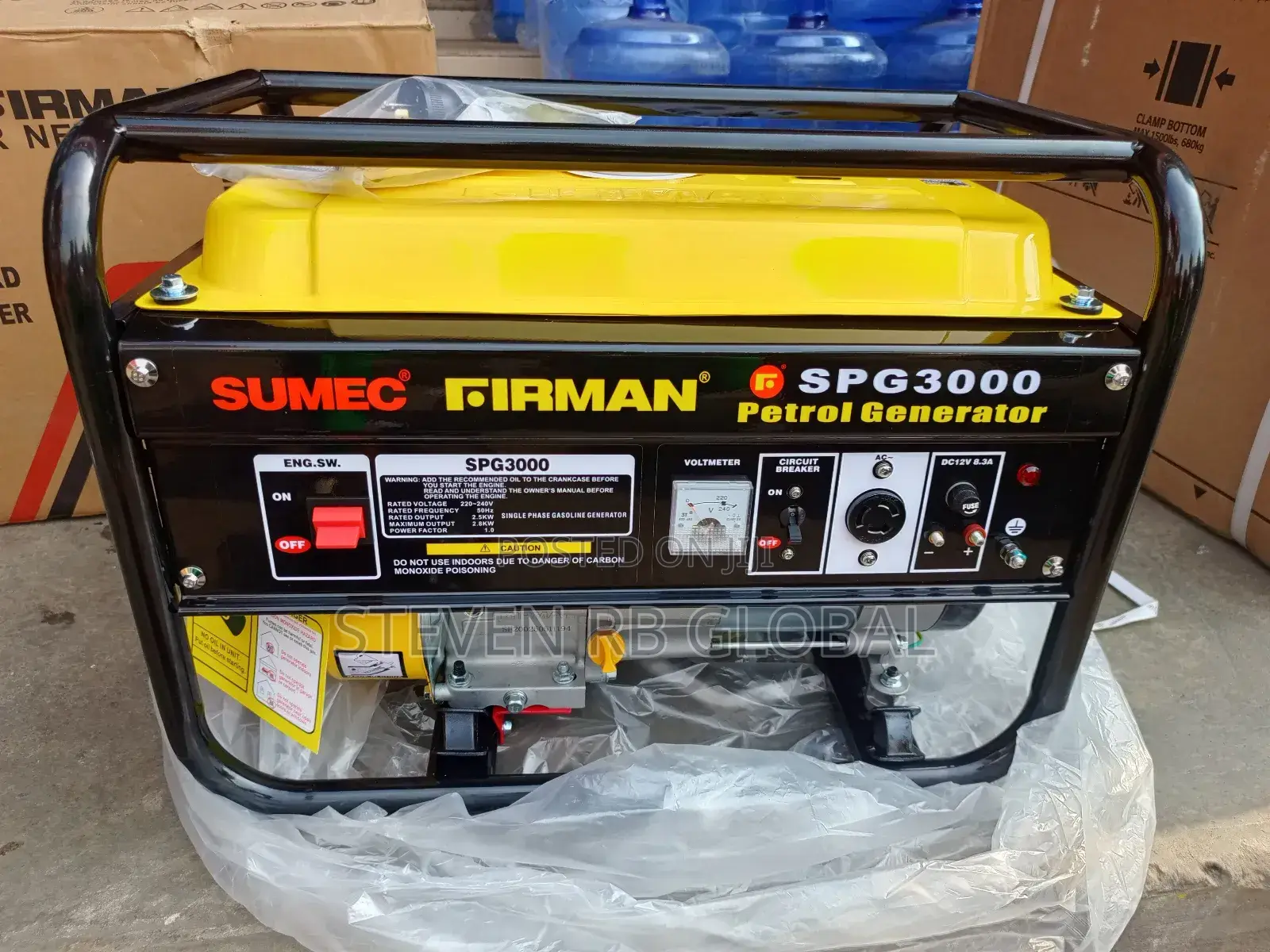 Sumec Firman Spg3000 | 2.5kva Manual Generator (Original)