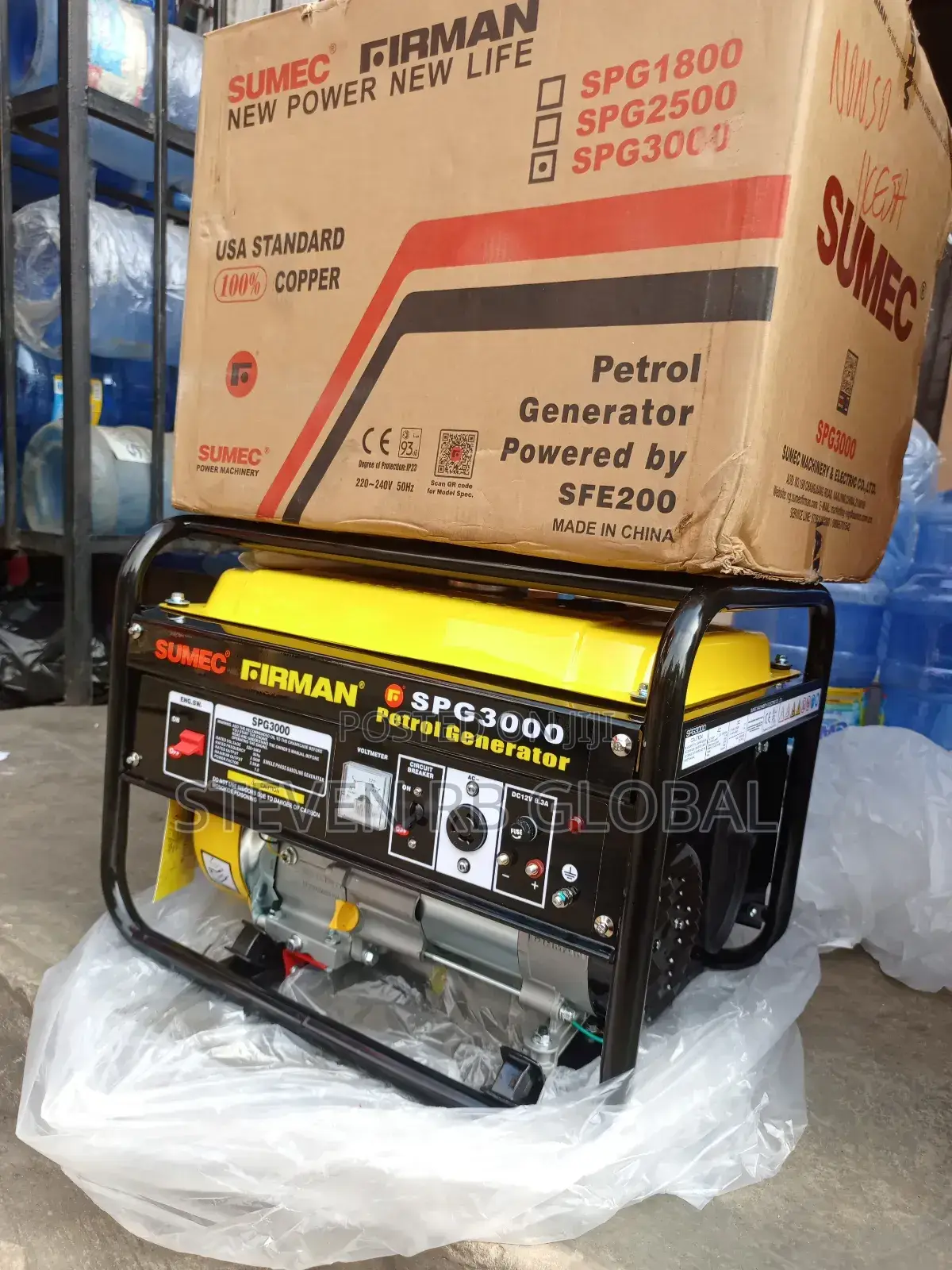 Sumec Firman Spg3000 | 2.5kva Manual Generator (Original)