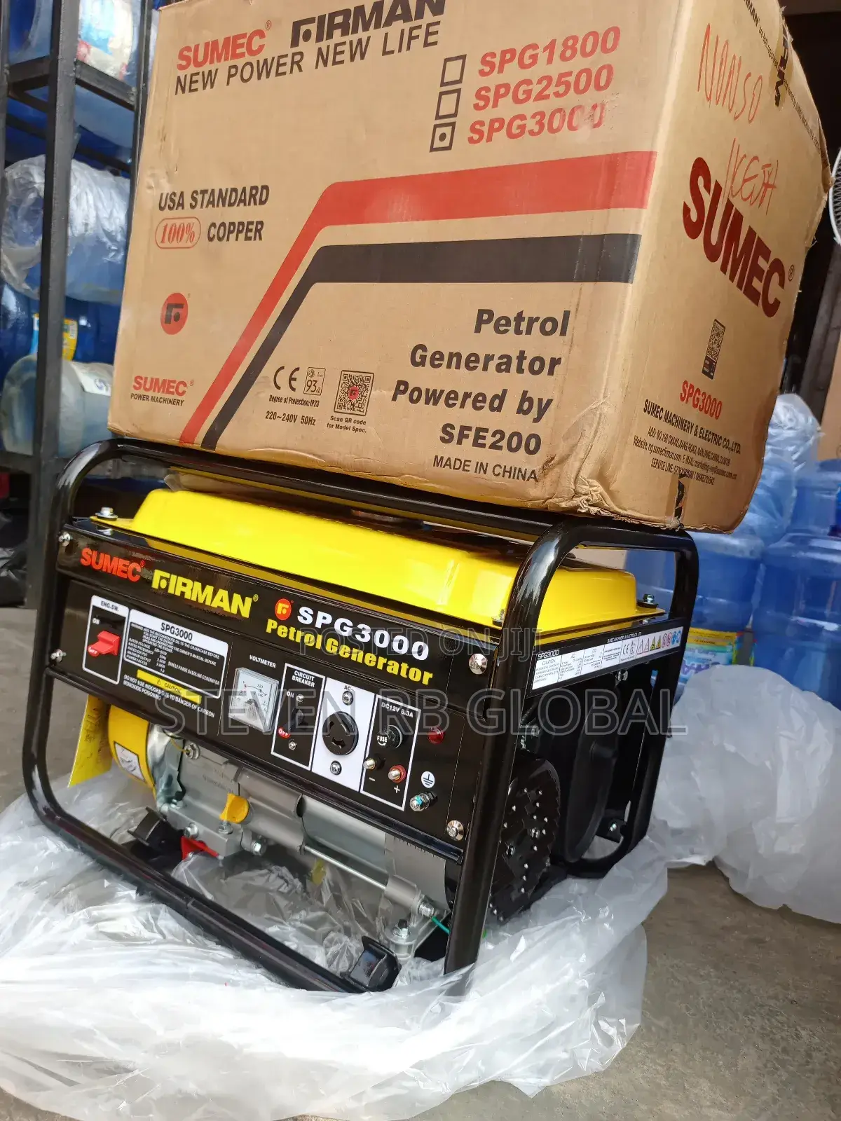 Sumec Firman Spg3000 | 2.5kva Manual Generator (Original)