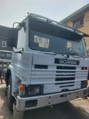 Scania 112 Cap and Chassis 6 Tyres Foreign Used