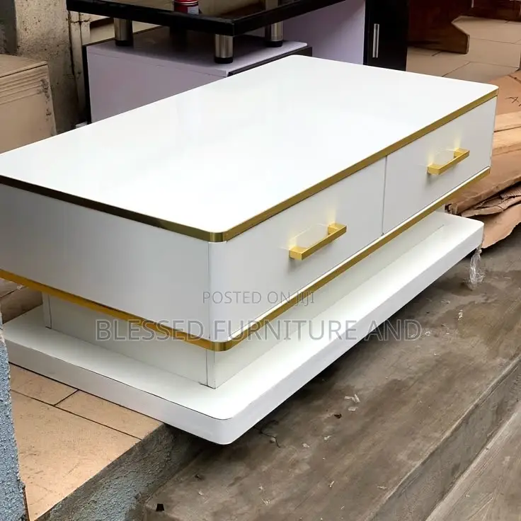 Standard Center Table With Two Drawers
