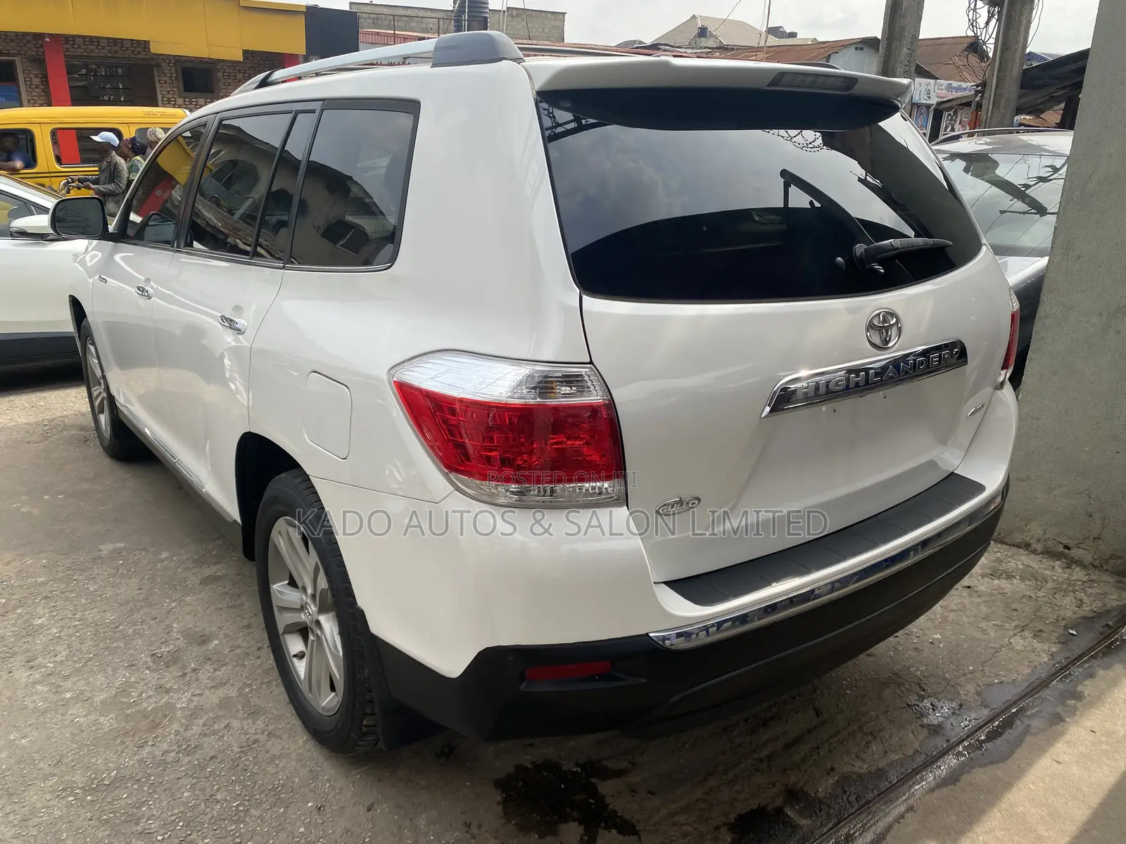 Toyota Highlander 2012 White