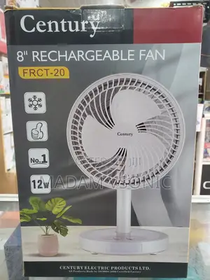 Century 8" Rechargeable Fan