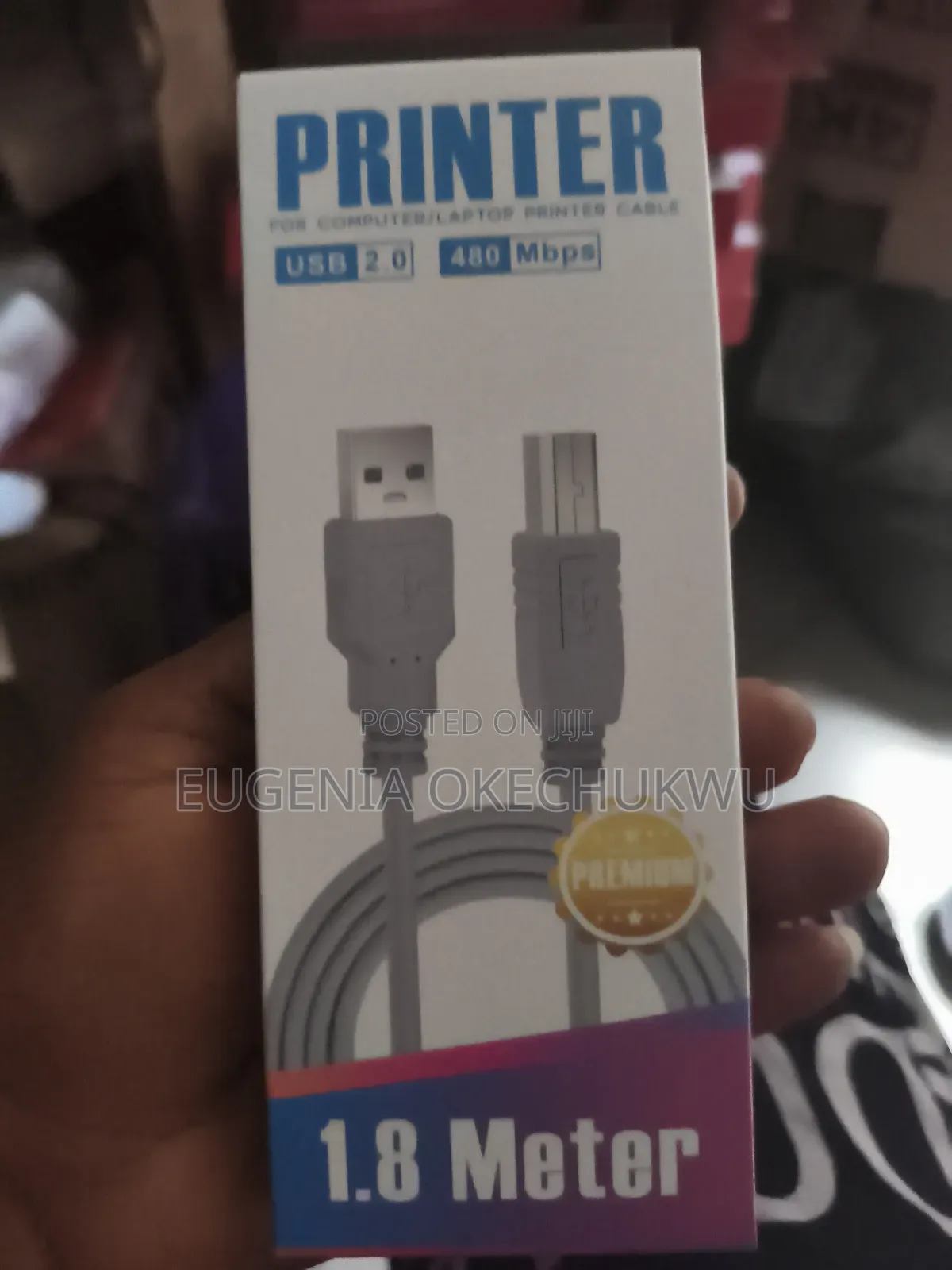 Usb Printer Cable 1.8m