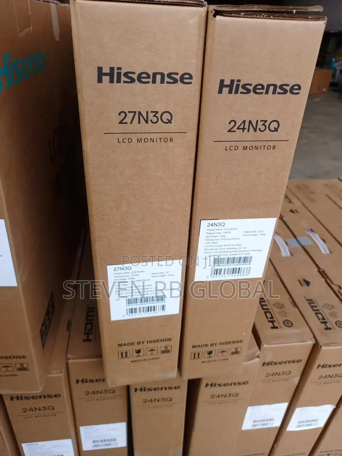 Hisense 24" Full Hd Monitor | Mon 24n3fp