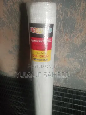 White Fiberglass Mesh